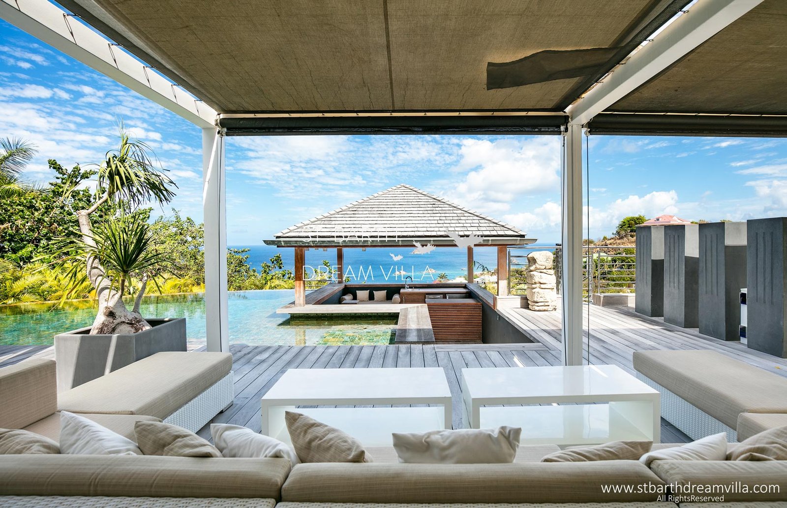 Villa Fleur de Cactus  3 BDR - St Barth Dream Villa I Rentals without  booking fees